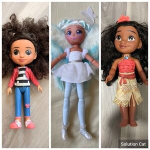 Set of Three Dolls